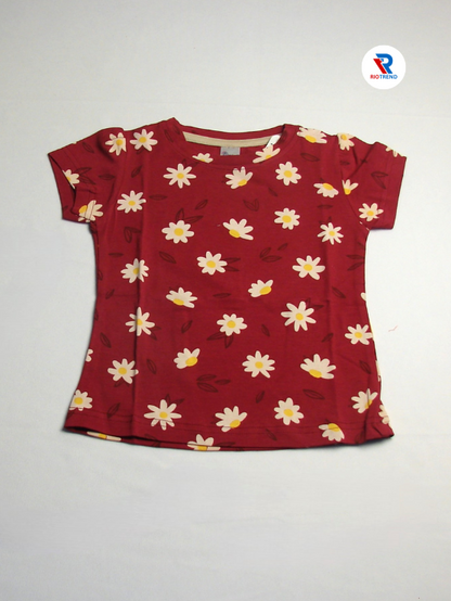 New Born Baby Girls Set Red Color