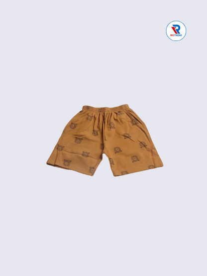 Brown shorts for baby boys, size 18-24 months, from a matching co-ord set