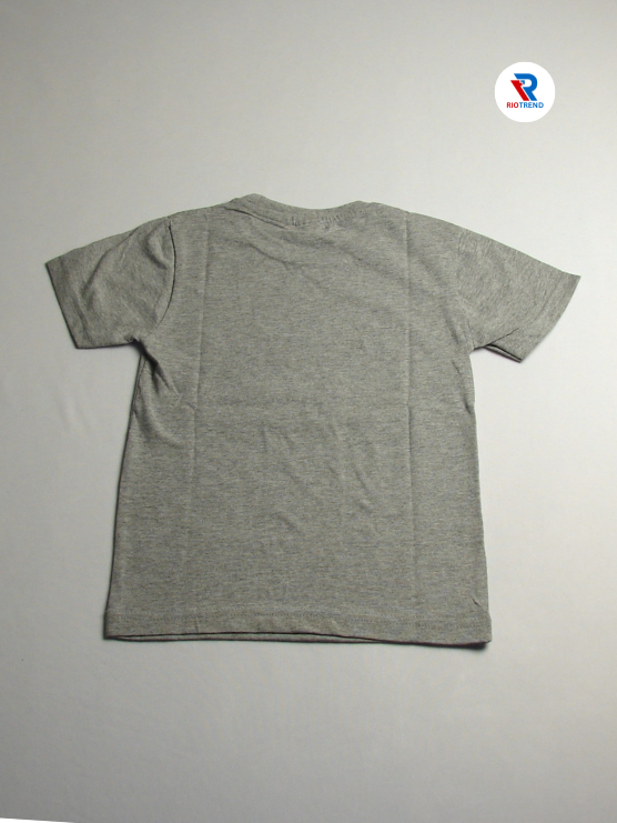 Boys' Cotton Half Sleeve T-Shirt Gray