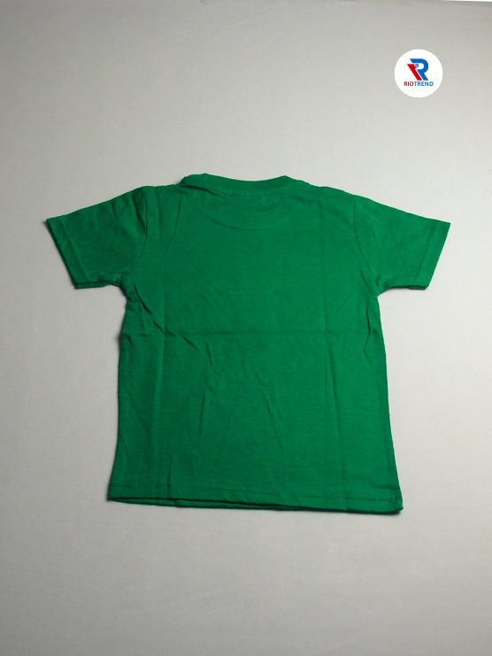 Boys' Cotton Half Sleeve T-Shirt Green