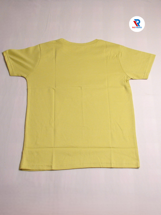 Boys' Cotton Half Sleeve T-Shirt Goldenrod