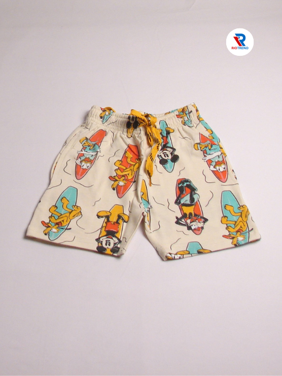 Boys Cotton Almond Color Shorts