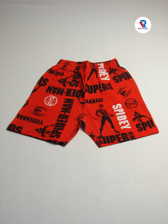 Boys Coordinate Set Cotton Red and Black Color