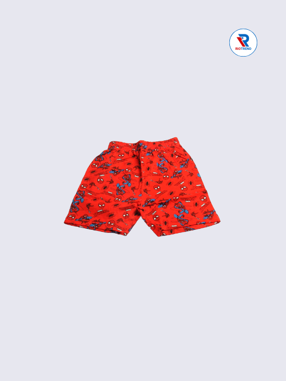Boys Co-Ord Shorts 02-06Yrs Red and Blue Color RioTrend