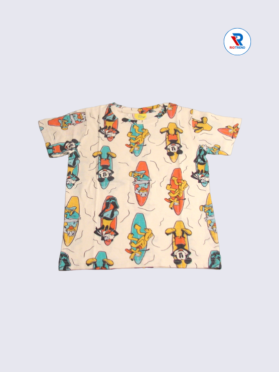 Boys Co-Ord T-Shirt 05-06Yrs Desert Sand Color RioTrend