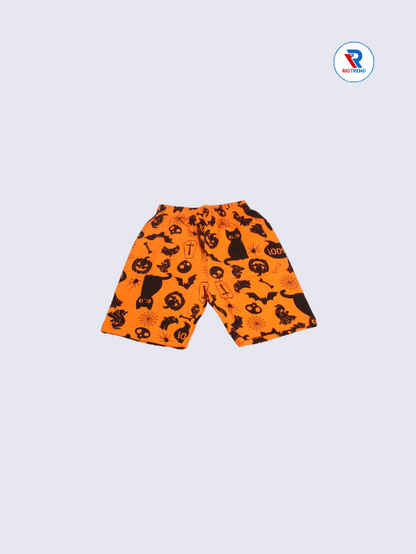 Boys Co-Ord Shorts 07-08Yrs Burnt Orange Color RioTrend