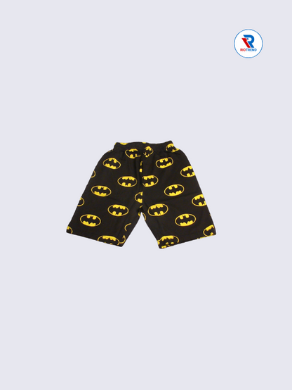 Boys Co-Ord Shorts 07-08Yrs Dark Black Color RioTrend