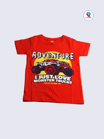 Boys T-Shirt 02-10Yrs Red and Blue Color RioTrend