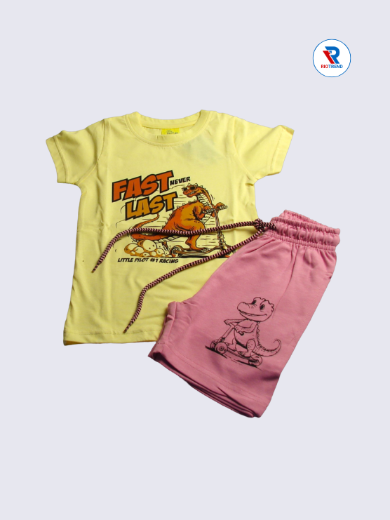 Boys Set 02-10Yrs Yellow and Pink Color RioTrend