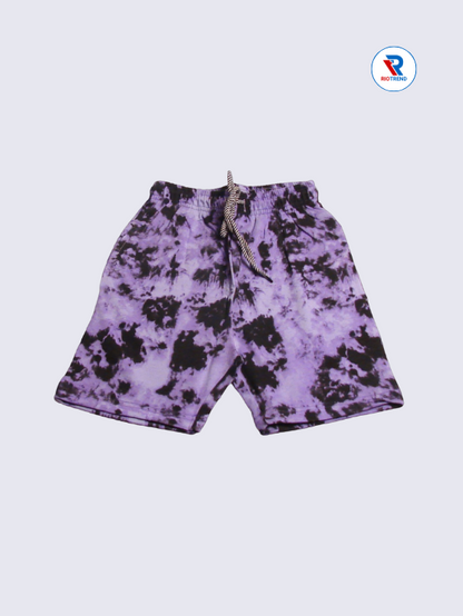 Boys Shorts 09 to 10yrs in Lilac Gray Color (Full)-RioTrend