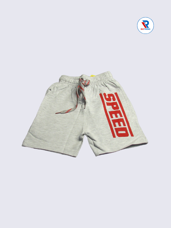 Boys Shorts 03 to 12yrs in White Color (Full)-RioTrend