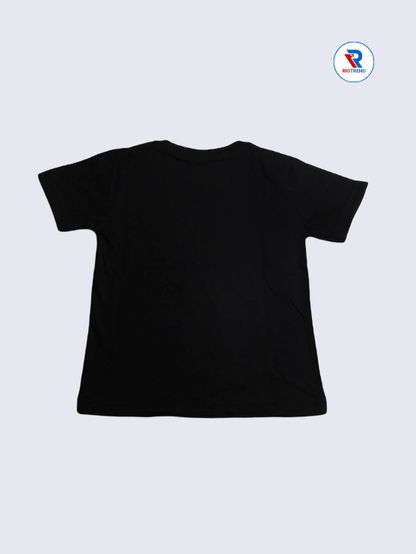 Boys T-Shirt 05 to 10yrs in Black Color(Back)-RioTrend