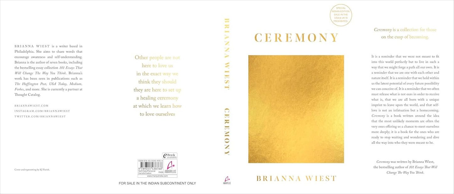Ceremony (English, Paperback, Brianna Wiest)