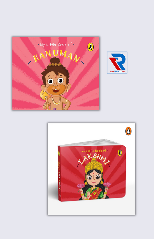 Divine Values for Bright Futures (Set of Books):My Little Book of Lakshmi and My Little Book Of Hanuman (English, Paperback)