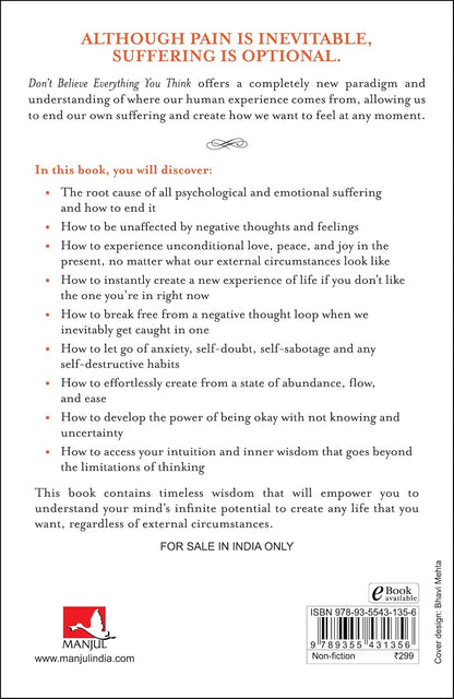 Don't Believe Everything You Think (English, Paperback, Joseph Nguyen)