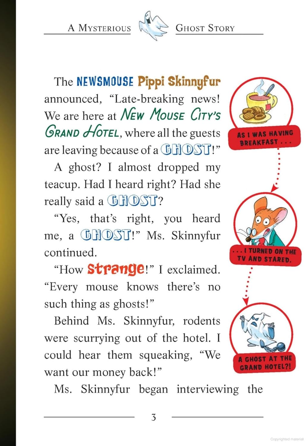Geronimo Stilton #50: This Hotel Is Haunted! (English, Paperback, Geronimo Stilton)