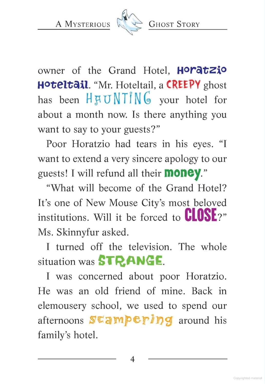 Geronimo Stilton #50: This Hotel Is Haunted! (English, Paperback, Geronimo Stilton)