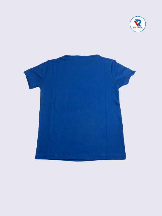 Girls T-Shirt 11-12yrs Blue Color(Back)-RioTrend