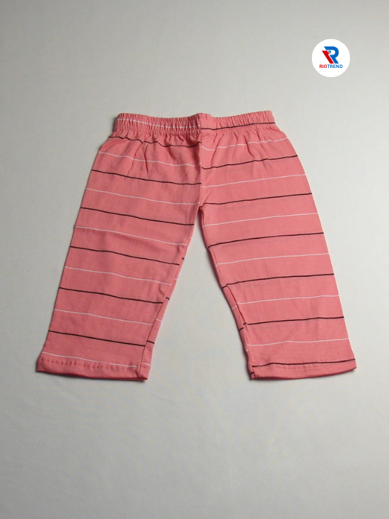 Girls 3/4 Set Cotton Pink Color