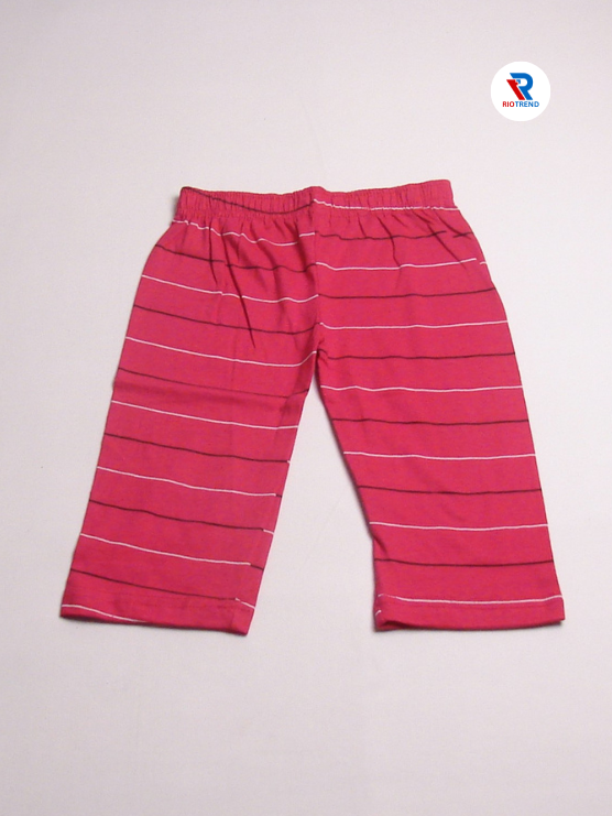 Girls 3/4 Set Cotton Dark Pink Color