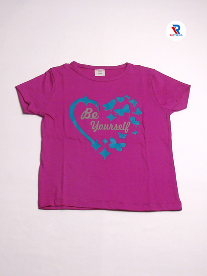 Girls 3/4 Set Cotton Violet Color