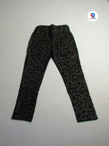 Girls Jeggings Pant Black