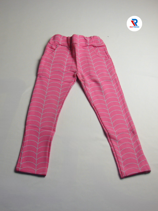 Girls Jeggings Pant Pink