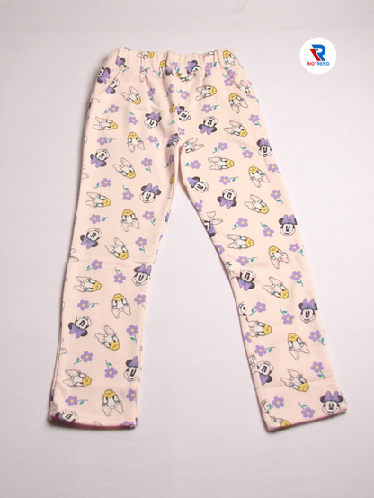 Girls Jeggings Pant Peach Color