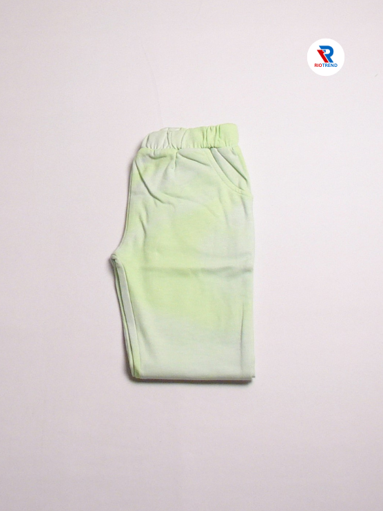 Girls Jeggings Pant Tea Green Color