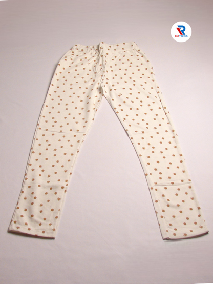 Girls Jeggings Pant Linen Color