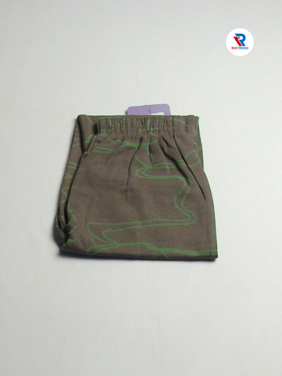 Girls Pyjamas Pant Brown Color with Design