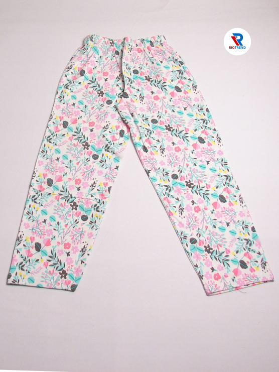 Girls Pyjama Pant Light Multicolor