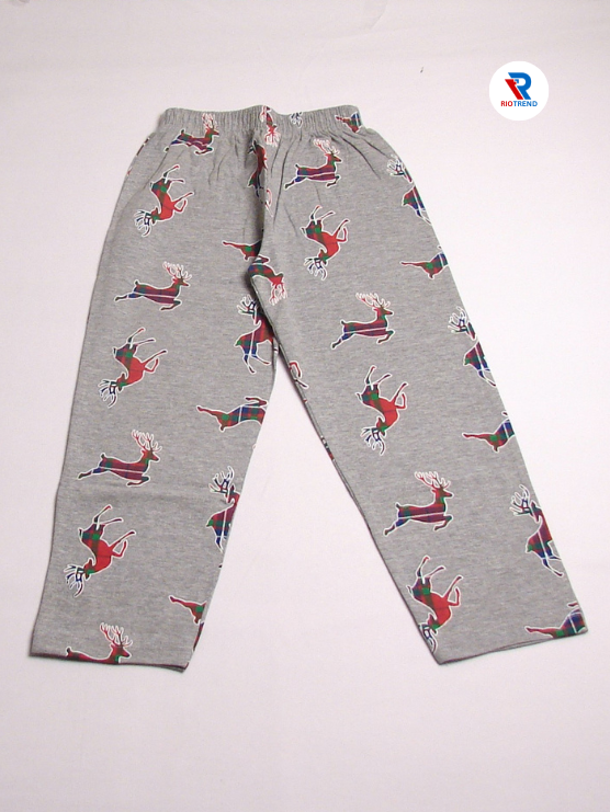 Girls Pyjama Pant Silver Color