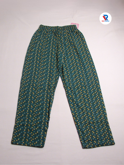 Girls Pyjama Pant Deep Teal