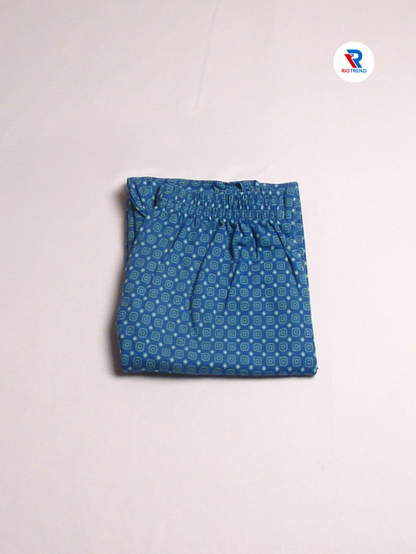 Girls Pyjama Pant Cornflower Blue