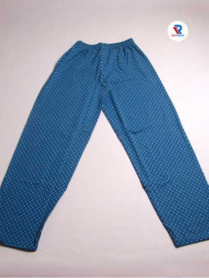 Girls Pyjama Pant Cornflower Blue