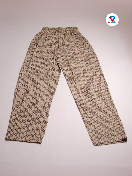 Girls Pyjama Pant Dark Brown