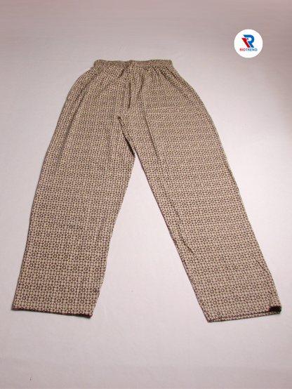 Girls Pyjama Pant Dark Brown