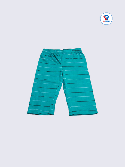 Girls 3/4th Pant 05-12Yrs in Dark Green Color - RioTrend