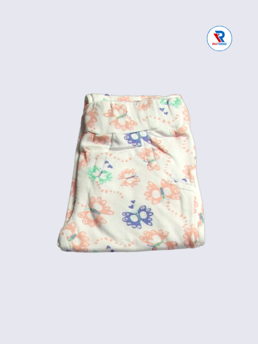Girls Jeggings Pant 02 to 03yrs in Cream Color(Folded)-RioTrend