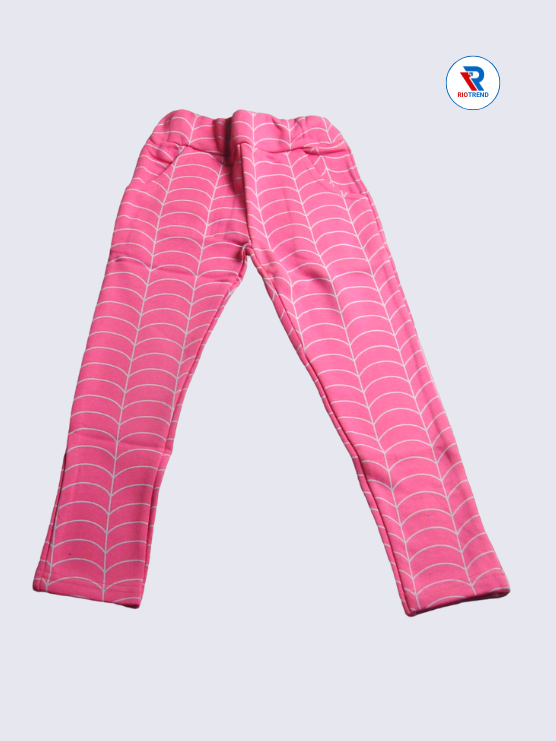 Girls Jeggings Pant 02 to 03yrs in Pink Color(Full)-RioTrend