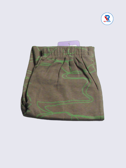 Girls Pyjama Pant 02 to 03yrs in Brown Color(Folded)-RioTrend
