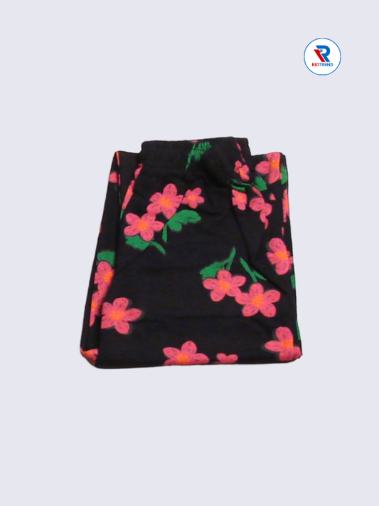 Girls Pyjama Pant 03 to 14yrs in Black Color(Folded)-RioTrend