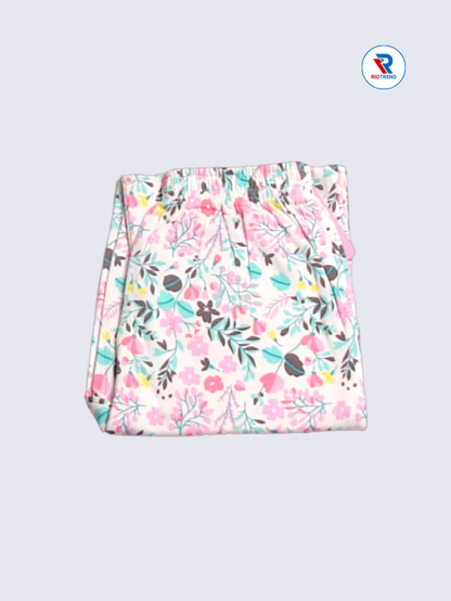 Girls Pyjama Pant 05 to 06yrs in Light Multicolor Color(Folded)-RioTrend