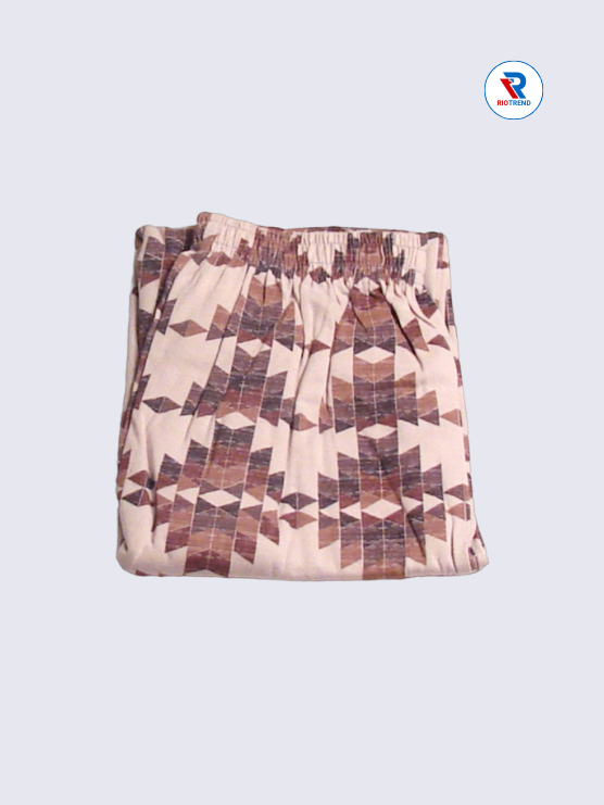 Girls Pyjama Pant 13 to 14yrs in Desert Sand Color(Folded)-RioTrend