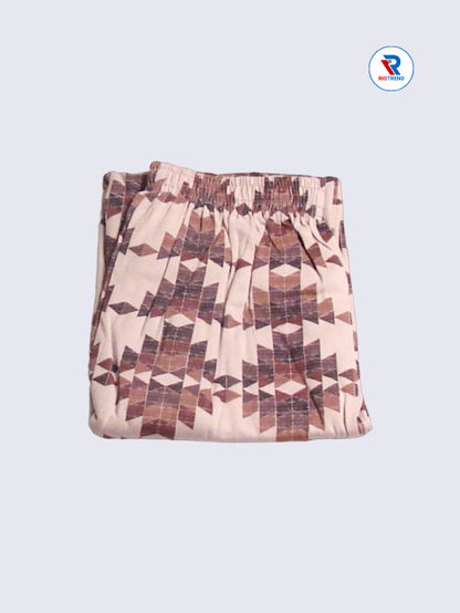 Girls Pyjama Pant 13 to 14yrs in Desert Sand Color(Folded)-RioTrend