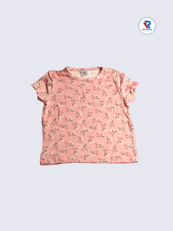 Girls Pyjama T-Shirts 01-12yrs in Pink Color - RioTrend