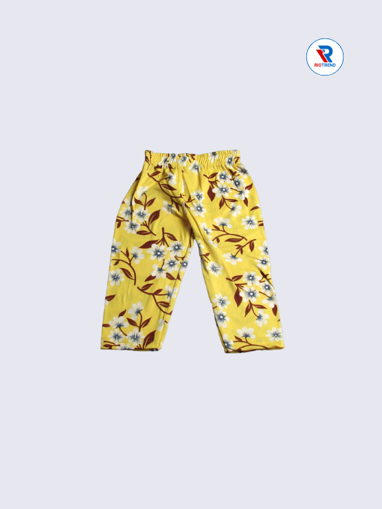 Girls Pyjama Pant 01-12yrs in Yellow Color - RioTrend