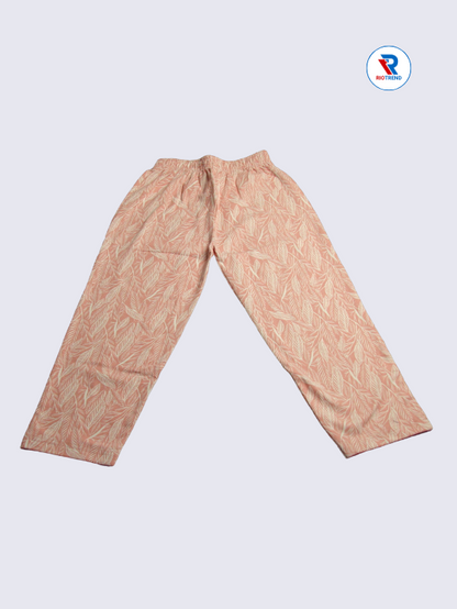 Girls Pant Cotton 03-14Yrs Red Color - RioTrend