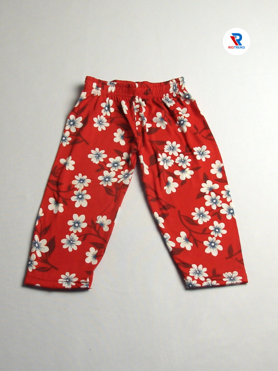 Women's Cotton Pyjama Set Red Color